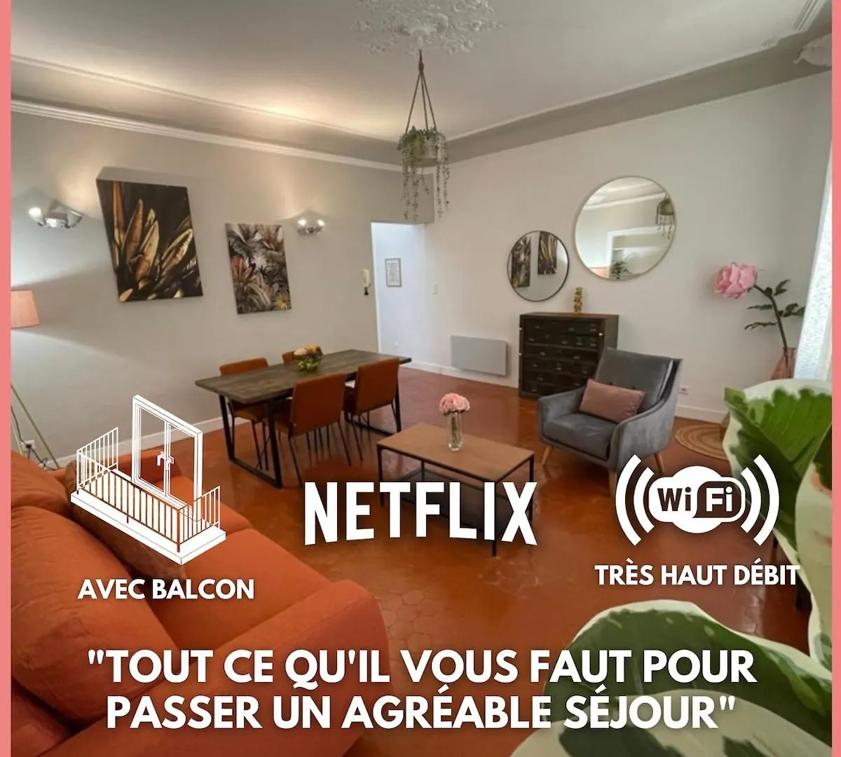 Charmant Appartement T2 / 58 M2 / 4 Personnes Αιξ-αν-Προβάνς